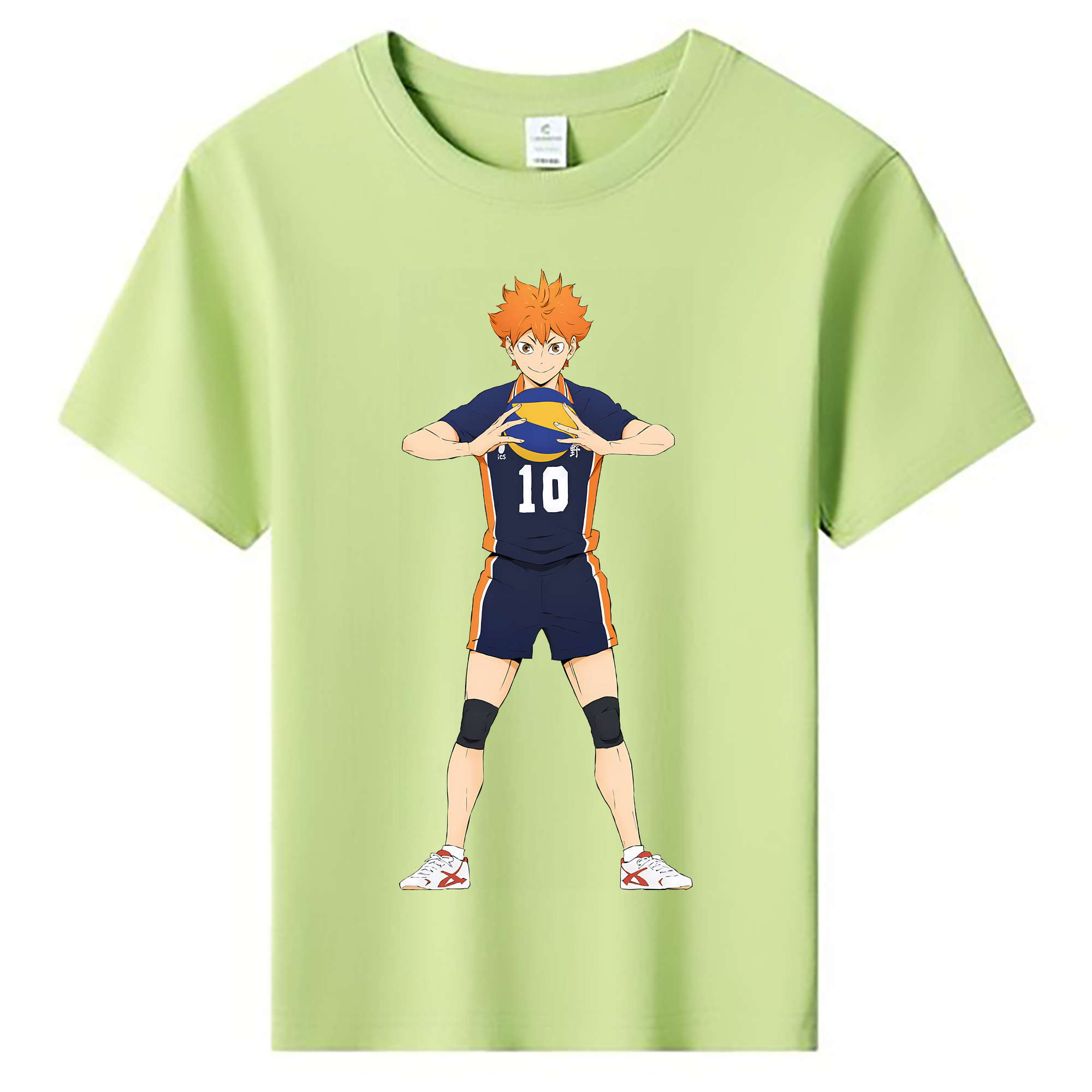 （画像用） ハイキュー!! Haikyu!! 綿100％キッズTシャツ（フロントプリント）
